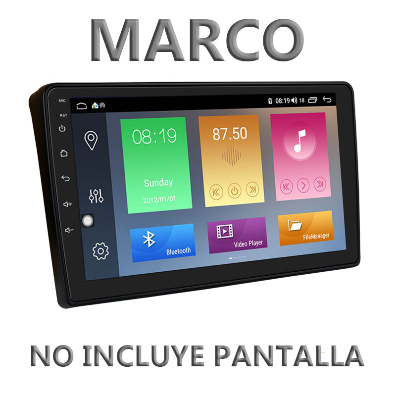 Marco Adaptador 9" Carson para Fiat Ducato 2006-2016 - Referencia: CARFD06