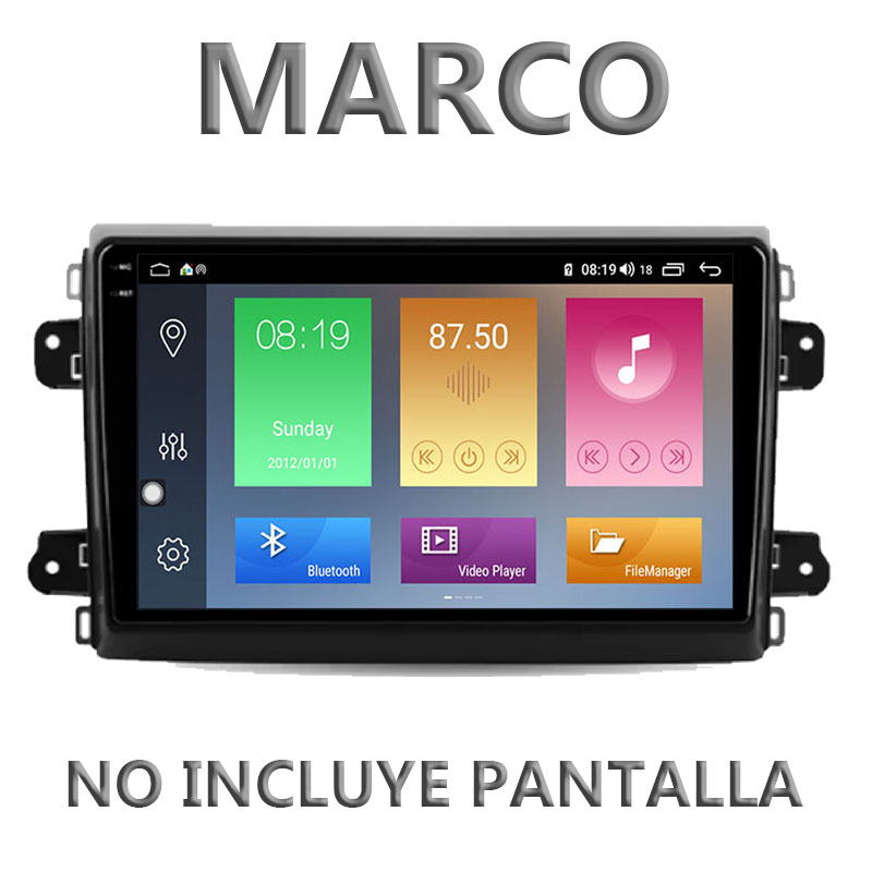 Marco Adaptador 9" Carson para Fiat Ducato 2021 - Referencia: CARFD21