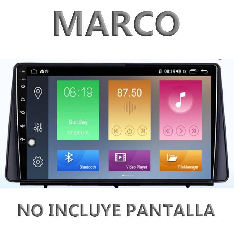 Marco Adaptador 9" Carson para Ford Focus 2019 - Referencia: CARFF19