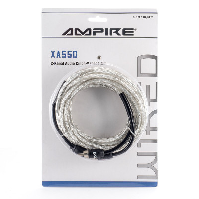 Ampire Cable Rca Ampire  2 Canales 5,5 metros XA550