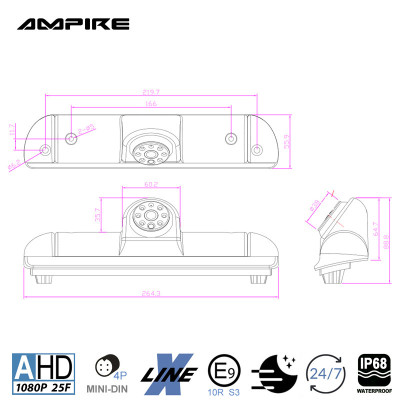 Camara Peugeot Expert,Citroen Jumpy,Toyota ,Opel Vivaro