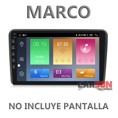 Marco Adaptador 9" Carson para Chevrolet Captiva 2006 - 2011 Marco Adaptador 9" Carson para Chevrolet Captiva 2006 - 2011