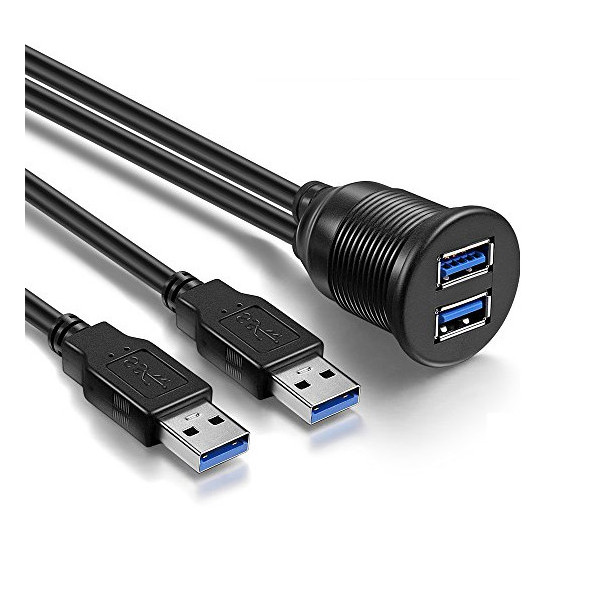 Ampire Prolongador USB 0,6m XUD060