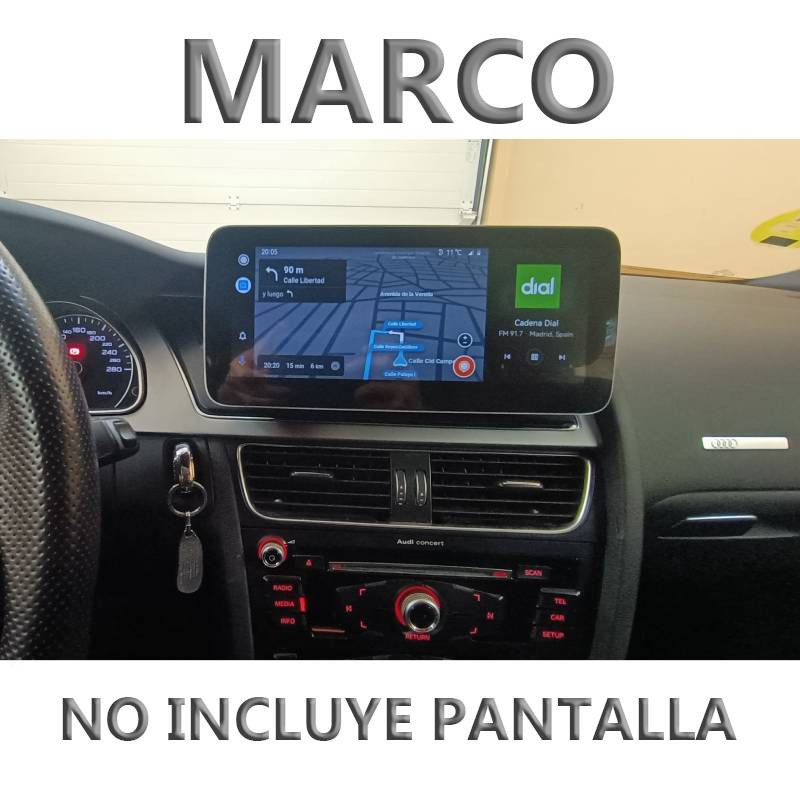 Marco Adaptador 10o12" Carson para Audi A4 - 2008 - Referencia: CARXAA4