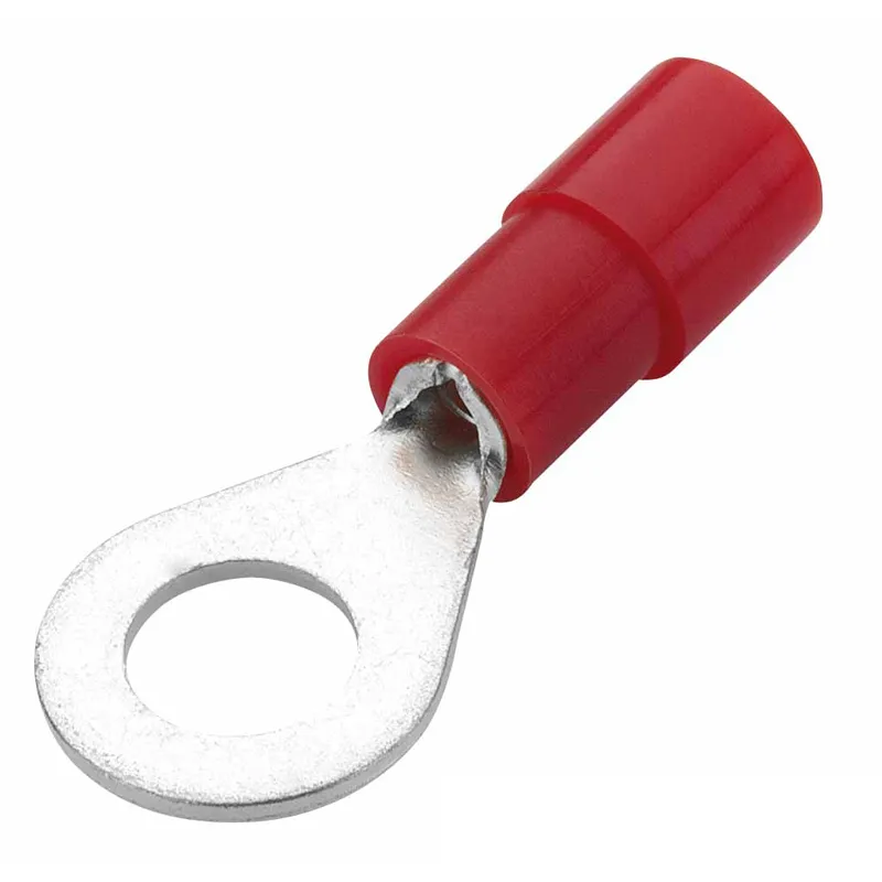 Comprar NEKO Ringkabelschuhe isoliert, 0,5-1mm2, rot, M5 (100er Pack) | InforAudio