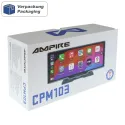 Miniatura Monitor para smartphone AMPIRE de 25,4 cm (10'') con AHD Dashcam y entrada RVC (AHD)