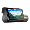 Miniatura Dashcam AMPIRE de 2 canales con monitor, 4K frontal y 1080p trasero, 4G LTE, Wi-Fi y GPS