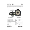 Miniatura IC MBZ 100 Kit Focal Coaxial Mercedes