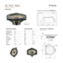 Miniatura IS T3Y 100 Kit Focal Vias TESLA