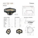 Miniatura ICC T3Y 100 Kit Focal TESLA