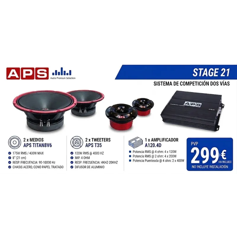 Comprar Pack Stage 21 | InforAudio