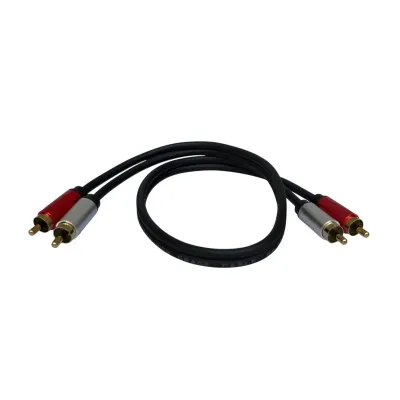 Cable Rca APS Stereo Alta Calidad 0.5 metros