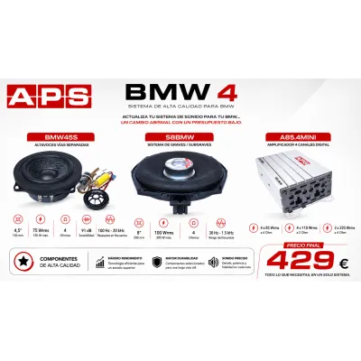 Sistema de Altavoces BMW4