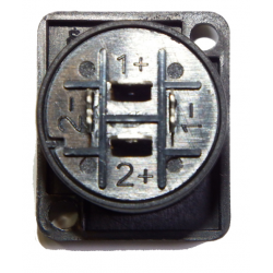 Base Speakon 4 Polos - Car Integration Base Speakon 4 Polos - Car Integration