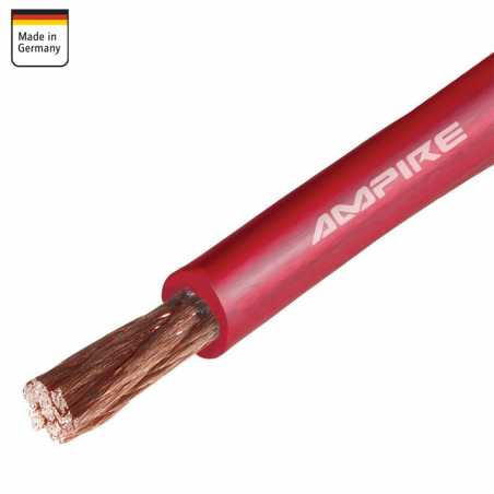 Ampire Cable Corriente Rojo XSK25 - Cobre