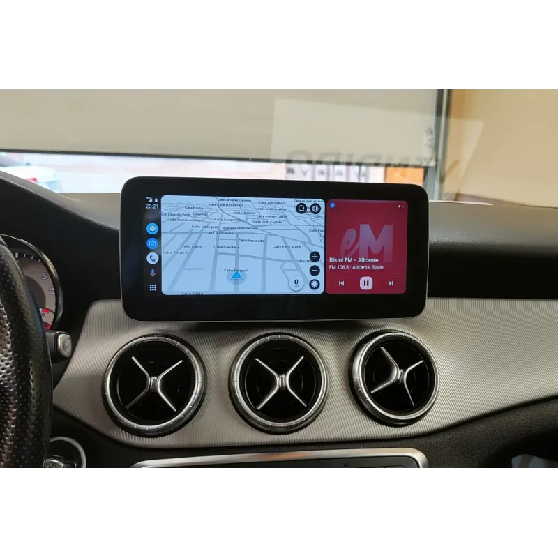 Marco Adaptador  10.2" Linux Carson para Mercedes A/GLA/CLA/G