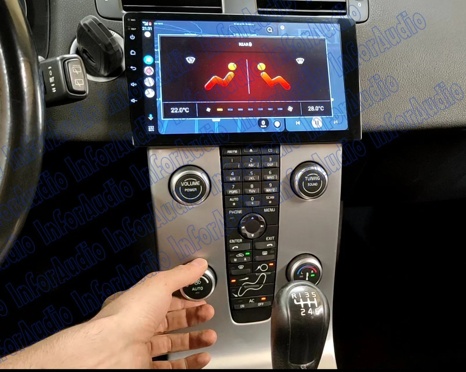 Volvo V50 2009 · Multimedia, sonido y cámaras (marcha atrás y entorno)